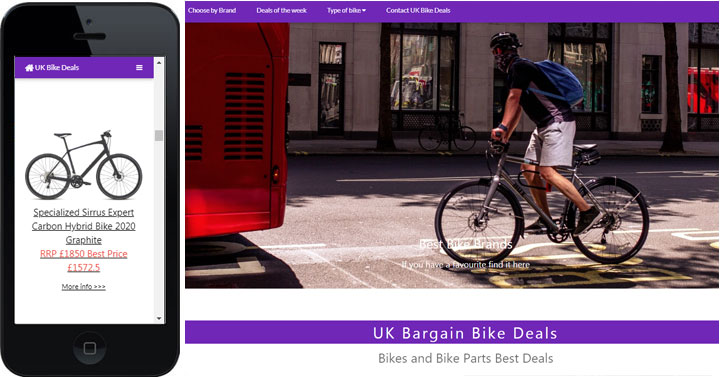 web design wales for UK Bike Deals